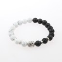 Pulsera de cuentas de mujer Buda 19