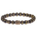 Pulsera de cuentas de mujer Buda 22