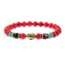 Pulsera de cuentas de mujer Buda 8