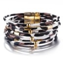 Pulsera de cuentas multicapa para mujer 6