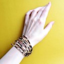 Pulsera de cuentas multicapa para mujer 4