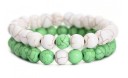 Pulsera de cuentas para mujer 2 piezas J3231 9
