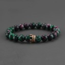 Pulsera de cuentas para mujer con corona 3