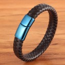 Pulsera de cuero para hombre H264 5