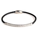 Pulsera de cuero para hombre H432 1