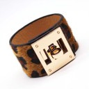 Pulsera de cuero para mujer H336 5
