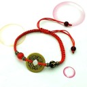 Pulsera de hilo de monedas antiguas 4