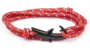 Pulsera de hilo multicapa con forma de tiburón 10