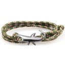 Pulsera de hilo multicapa con forma de tiburón 27