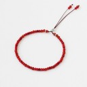 Pulsera de hilo para mujer con cuentas P27 4
