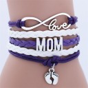 Pulsera de mamá multicapa para mujer 5
