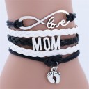 Pulsera de mamá multicapa para mujer 1