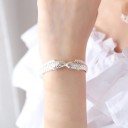 Pulsera de mujer abierta con forma de pez 2