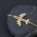 Pulsera de mujer con avión 1