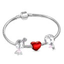Pulsera de mujer con corazón H572 3