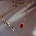 Pulsera de mujer con corazones P79 3