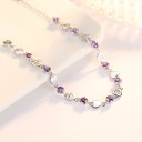 Pulsera de mujer con corazones y piedras. 5