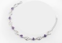 Pulsera de mujer con corazones y piedras. 3