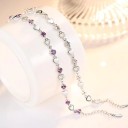 Pulsera de mujer con corazones y piedras. 4