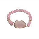 Pulsera de mujer con cuentas y piedra 6