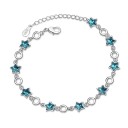 Pulsera de mujer con estrellas J100 1