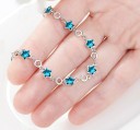 Pulsera de mujer con estrellas J100 2