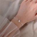 Pulsera de mujer con mariposa 4