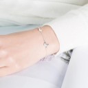 Pulsera de mujer de cadena con mariposas H79 5