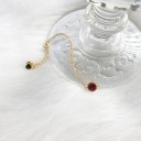 Pulsera de mujer de cadena con piedra H171 4