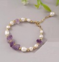 Pulsera de perlas para mujer H122 4