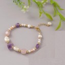 Pulsera de perlas para mujer H122 6