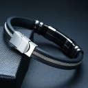 Pulsera de silicona para hombre H321 4