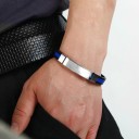 Pulsera de silicona para hombre H629 5