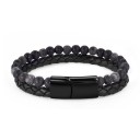 Pulsera doble de hombre H312 3