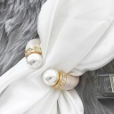 Pulsera masiva de mujer con perlas. 2