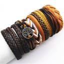 Pulsera multicapa para hombre 10 uds. 1