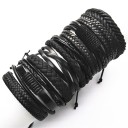 Pulsera multicapa para hombre 10 uds. 4