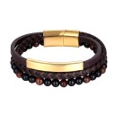 Pulsera multicapa para hombre H520 6