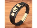 Pulsera multicapa para hombre J107 6
