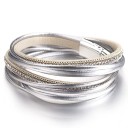 Pulsera multicapas mujer H284 4