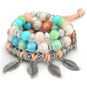 Pulsera multicapas mujer H303 5