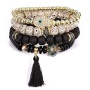 Pulsera multicapas mujer H344 13