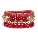 Pulsera multicapas mujer H344 4