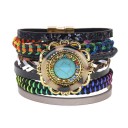 Pulsera multicapas mujer H434 13