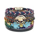 Pulsera multicapas mujer H434 16