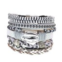 Pulsera multicapas mujer H434 22