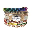 Pulsera multicapas mujer H434 23
