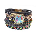 Pulsera multicapas mujer H434 26