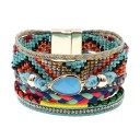Pulsera multicapas mujer H434 3