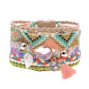 Pulsera multicapas mujer H434 4